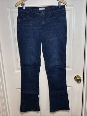 J. Jill Smooth-Fit Barely Bootcut Denim Jeans Women's Size 10 Staple Casual